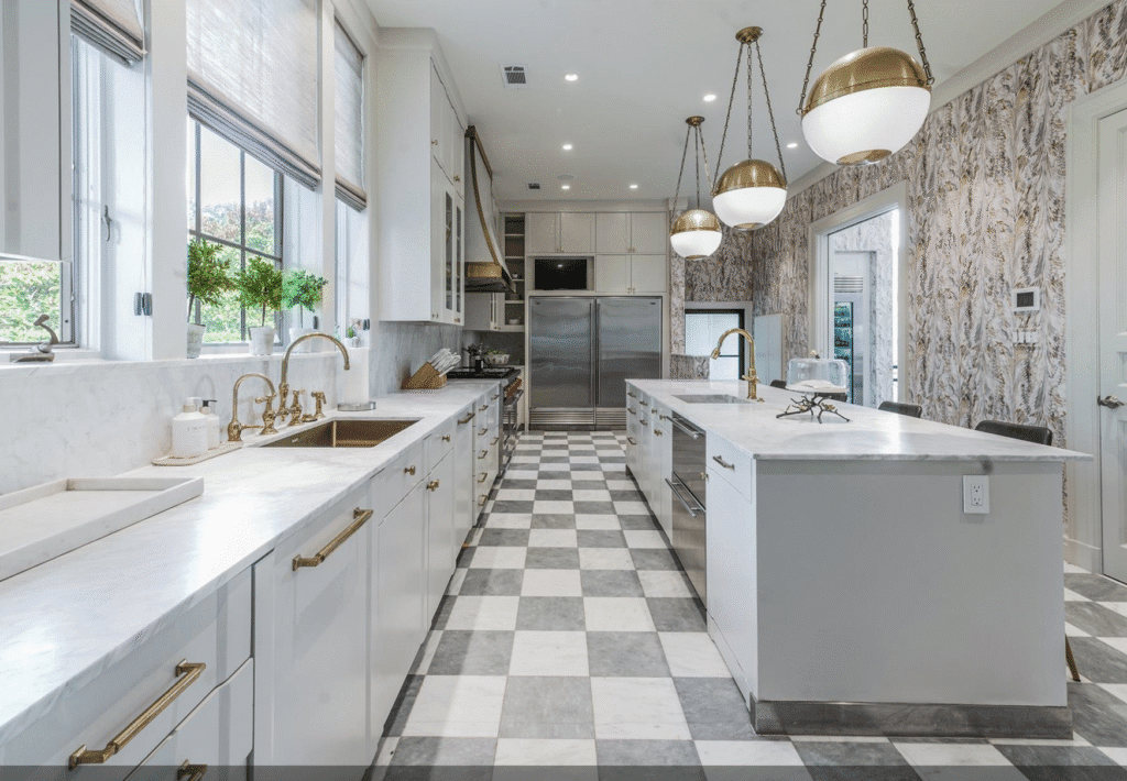 A different angle on the kitchen at 1069 Kirby Drive